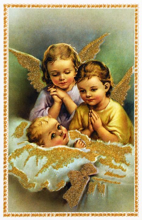 orzo-angyalok-egy-gyermekkel-imadsagos-kep-aranyozott-11x7-cmes