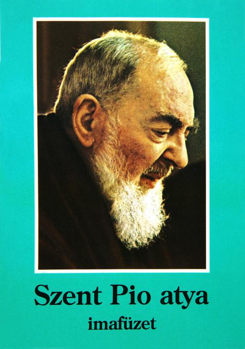 Szent Pio atya imafüzet