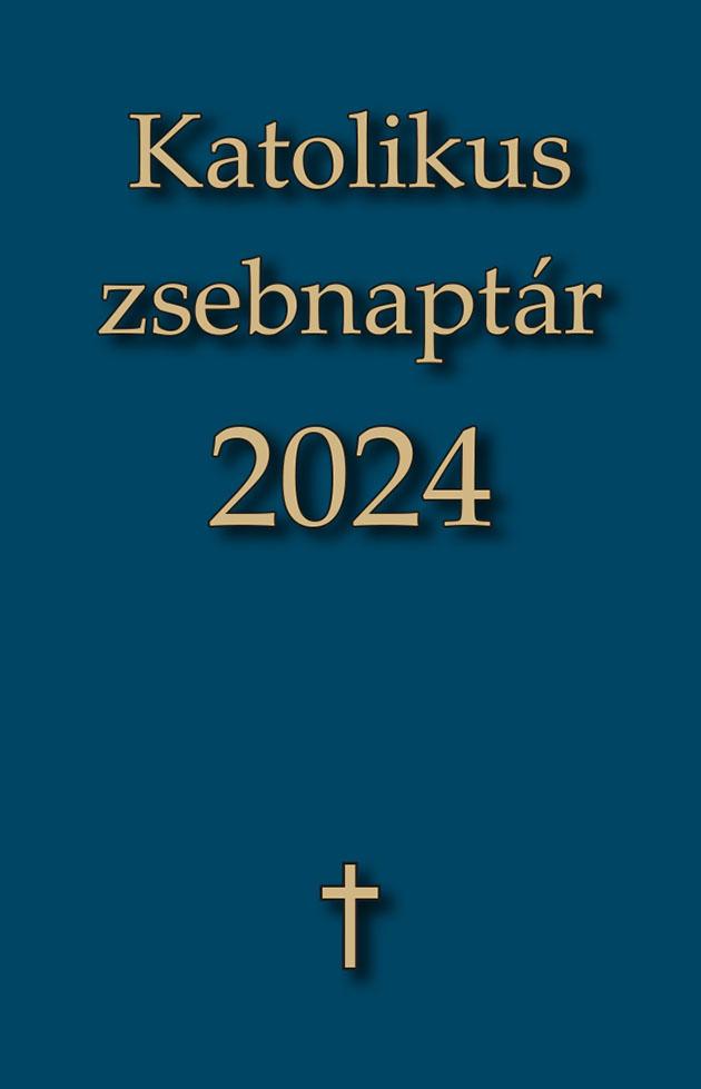Katolikus Zsebnaptár 2024 (kék)