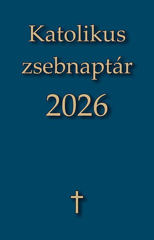Katolikus Zsebnaptár 2026 (kék)