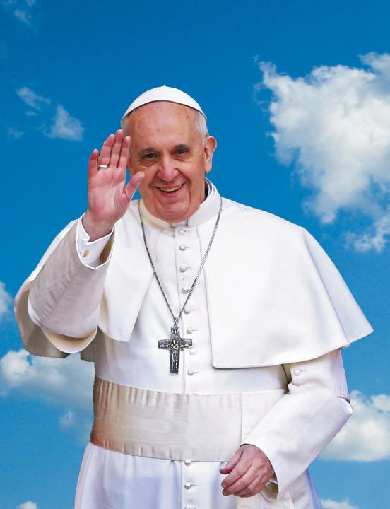 Katolikus kártyanaptár 2024, Ferenc pápa (1.)