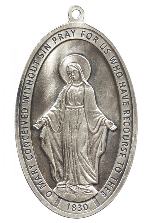 Érem Csodás Mária, 16,5 cm-es