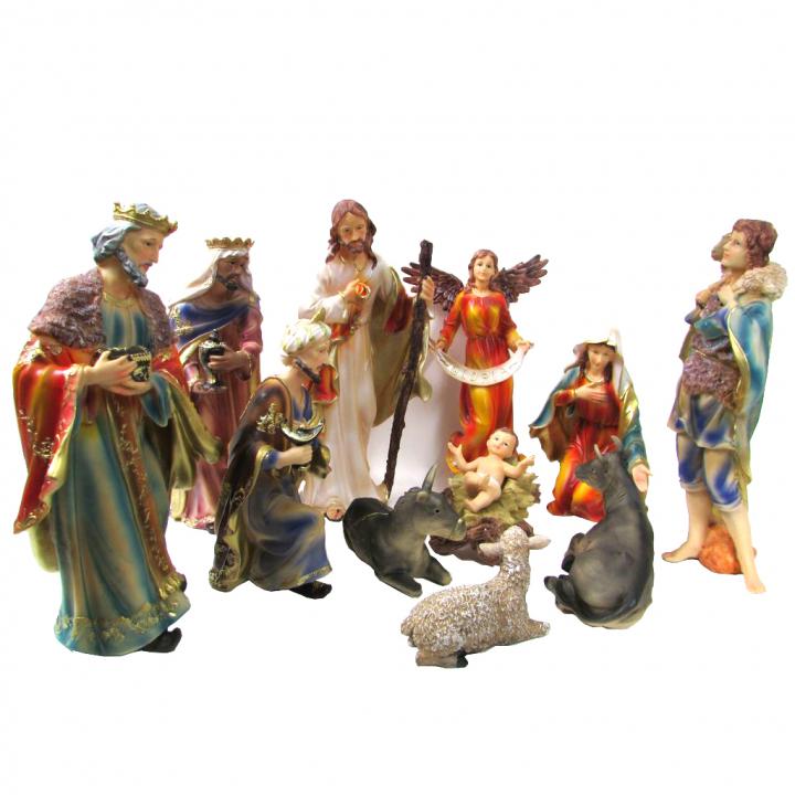 Betlehem, 45 cm-es, 11 alakos