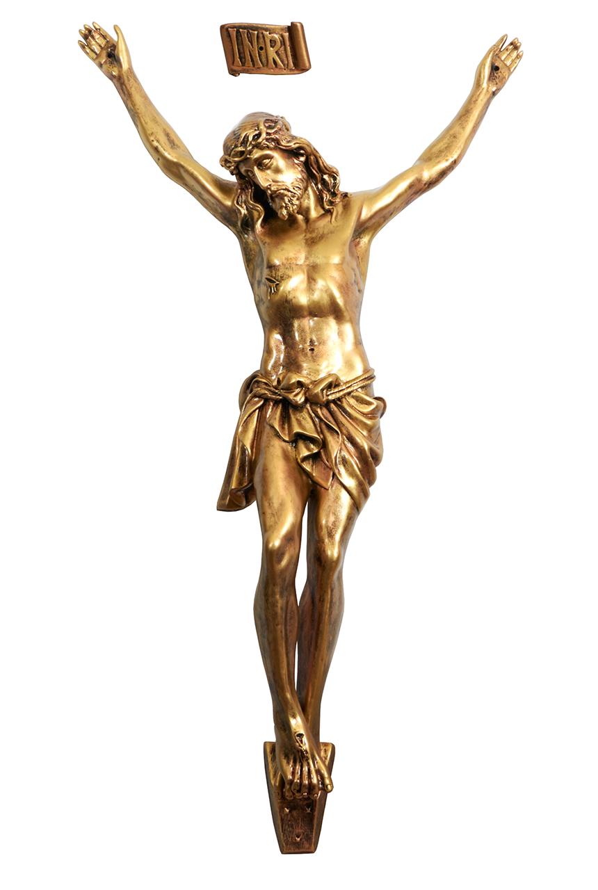 szobor-korpusz-krisztus--inri-arany-patina-szinben-103-cm