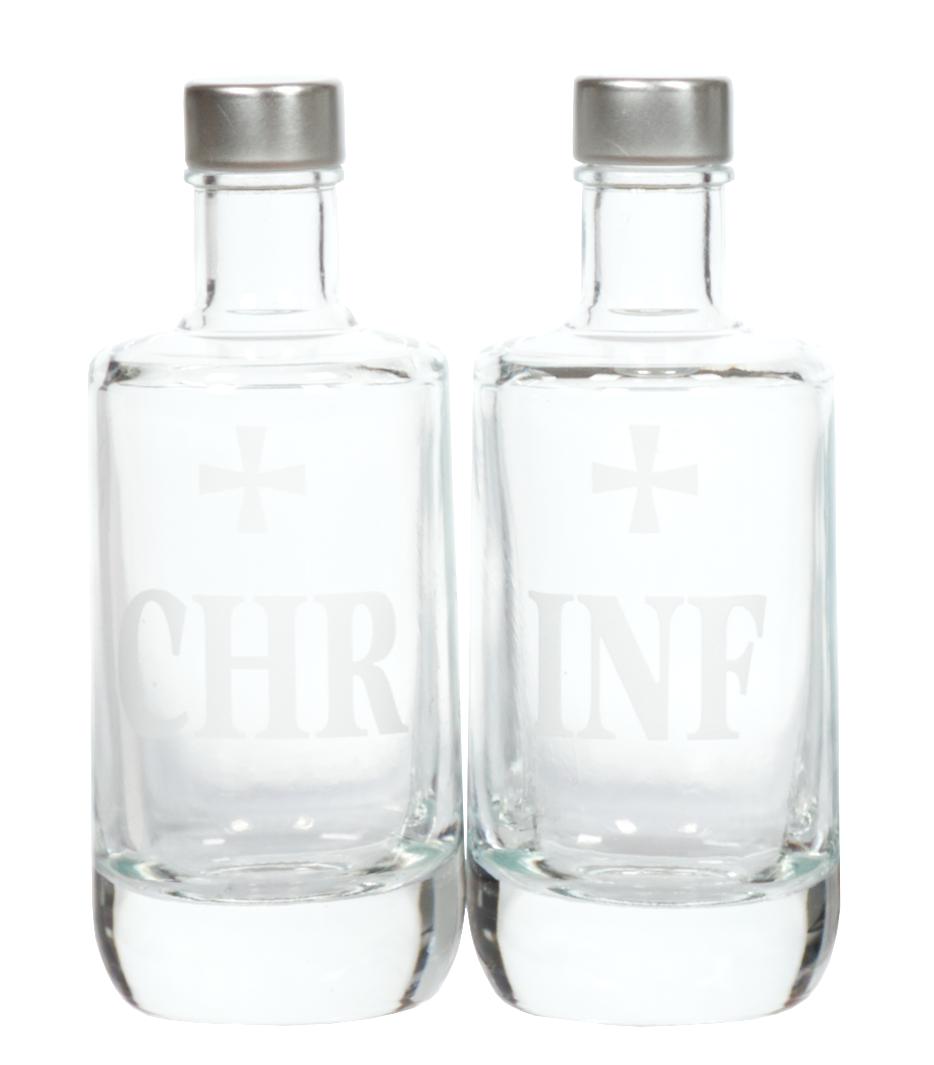 Szentolajtartó üveg szett, CHR, INF, 100 ml