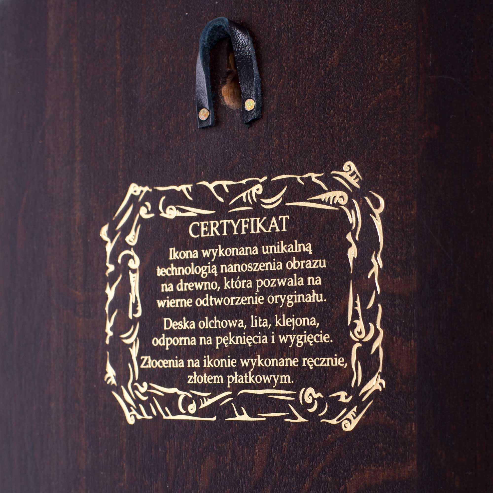 Ikon kép, Szent Antal, 12 cm x 16 cm