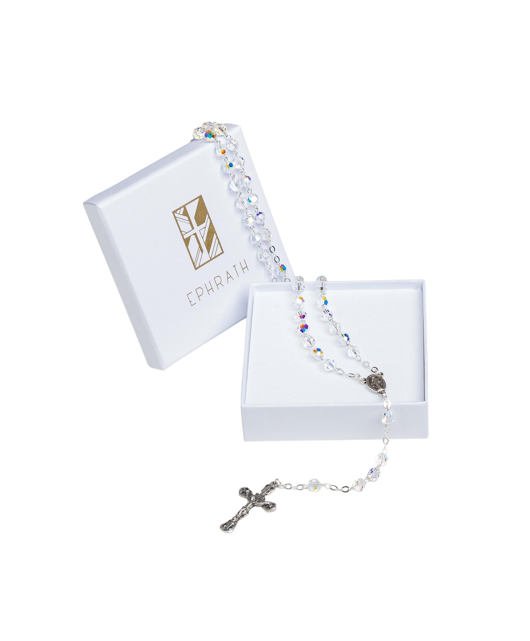 EPHRATH | Swarovski kristály rózsafüzér
