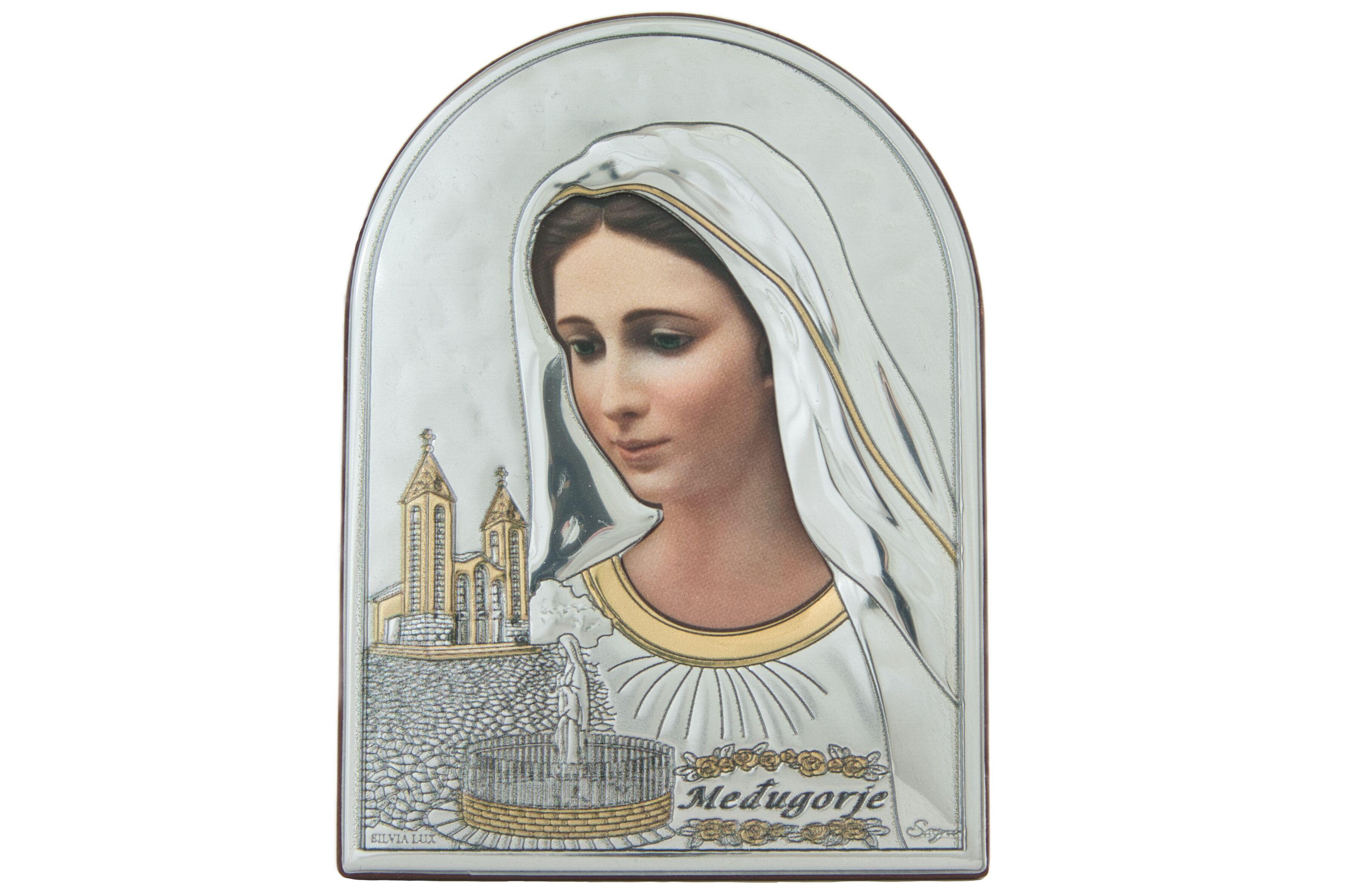 ezust-bevonatos-medjugorjei-maria-kep-7x10-cm