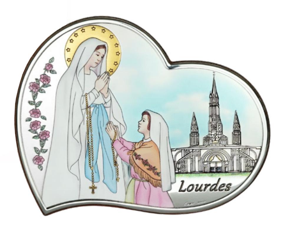 ezust-bevonatos-lourdesi-szut-maria-kep-13-cm-x-15-cm