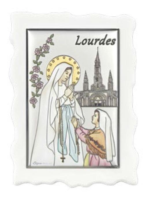 hutomagnes--ezustozott-kep--lourdesi-szuz-maria--5-cm-x-7-cmes