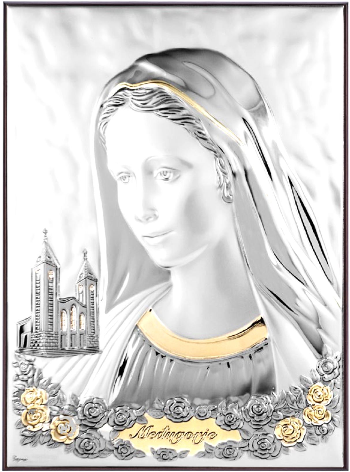 ezust-bevonatos-medjugorjei-szuz-maria-kep-8-cm-x-11-cm-aranyozott