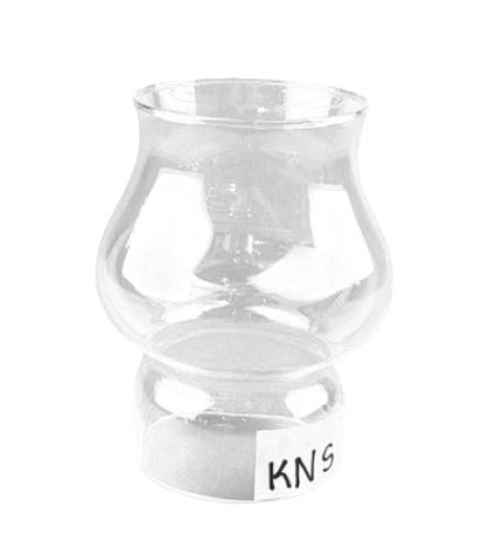 Lángvédő üvegbúra gyertyához, 11cm, O58/63 mm