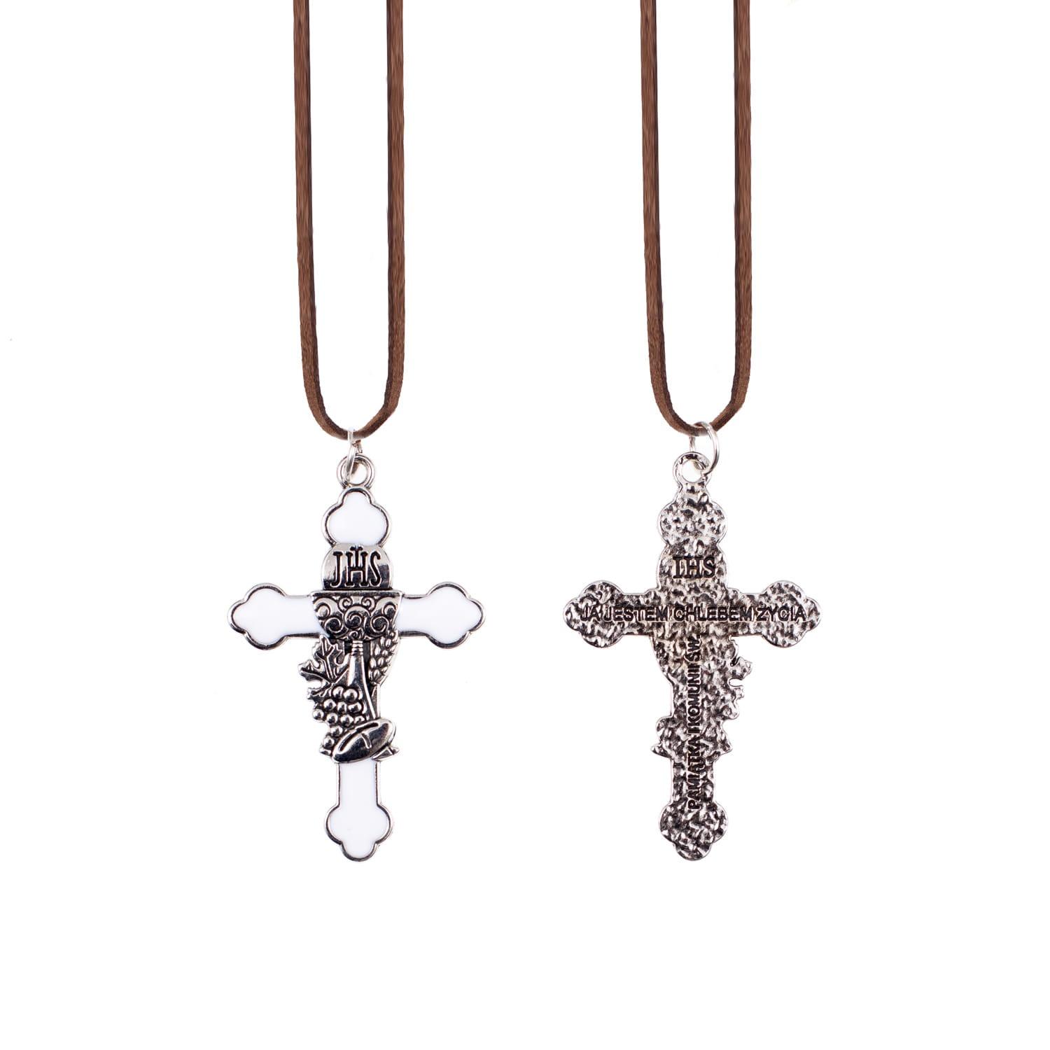 Nyakba akasztható elsőáldozási kereszt