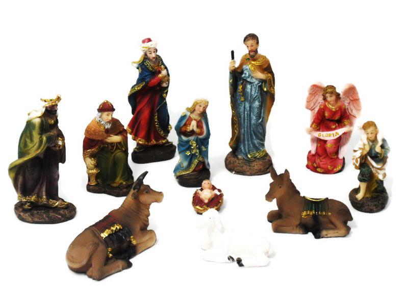 Betlehem, 11 alakos, 13 cm-es